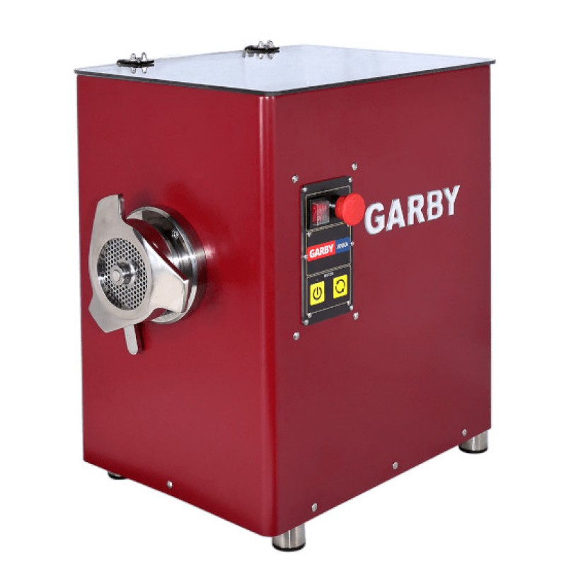 Απλή Γωνιακή Κρεατομηχανή GARBY KN-22 2GNC Κόκκινη ηλεκτροστατικής βαφής